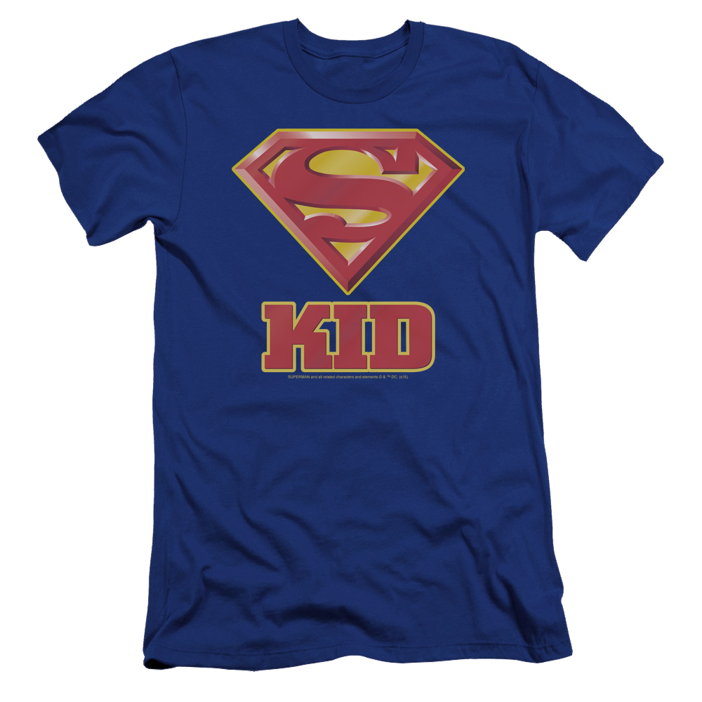 Superman Super Kid - Men's Premium Slim Fit T-Shirt Men's Premium Slim Fit T-Shirt Superman