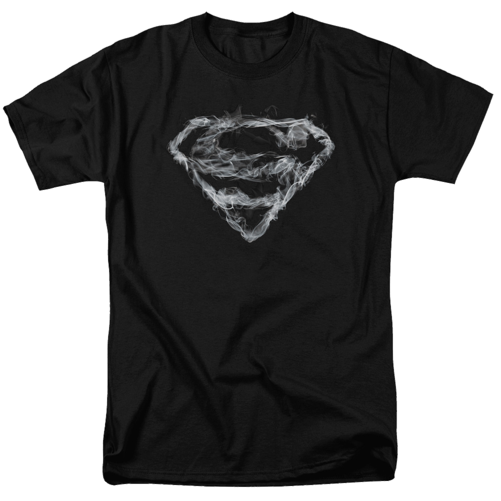 Superman Smoking Shield - Men's Regular Fit T-Shirt Men's Regular Fit T-Shirt Superman