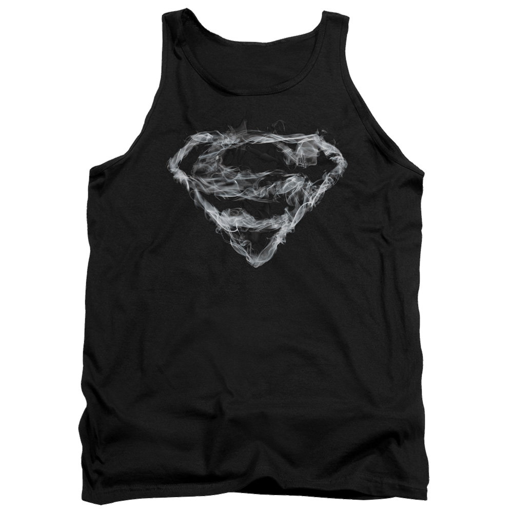 Superman Smoking Shield - Men's Tank Top Men's Tank Superman
