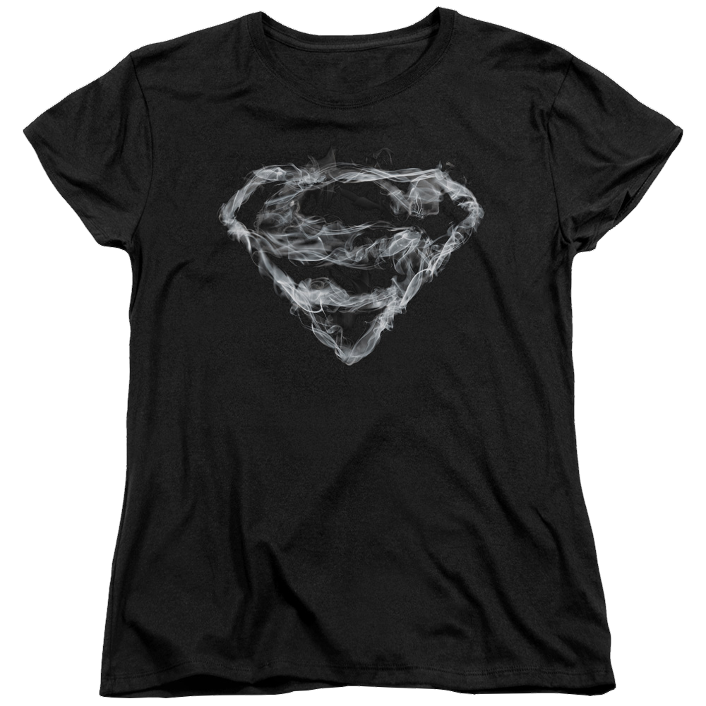 Superman Smoking Shield - Women's T-Shirt Women's T-Shirt Superman