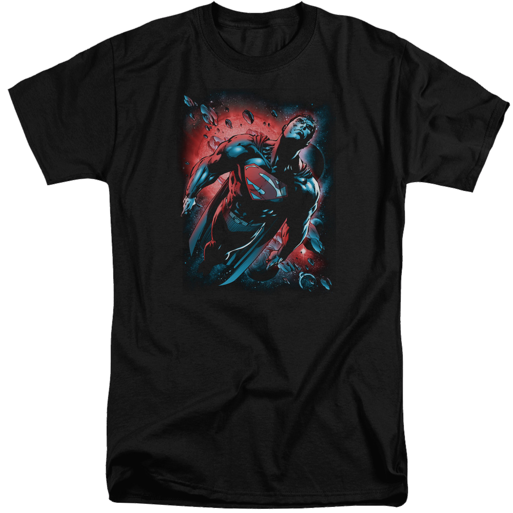 Superman Red Sun - Men's Tall Fit T-Shirt Men's Tall Fit T-Shirt Superman