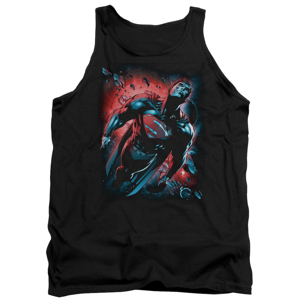 Superman Red Sun - Men's Tank Top Men's Tank Superman