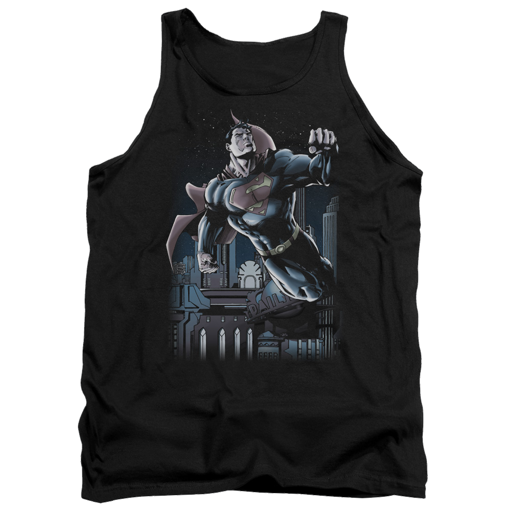 Superman Night Fight - Men's Tank Top Men's Tank Superman