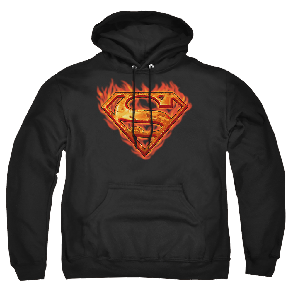 Superman Hot Metal - Pullover Hoodie Pullover Hoodie Superman
