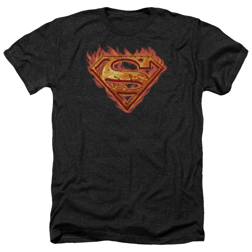 Superman Hot Metal - Men's Heather T-Shirt Men's Heather T-Shirt Superman