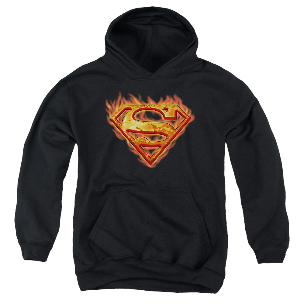 Superman Hot Metal - Youth Hoodie Youth Hoodie (Ages 8-12) Superman
