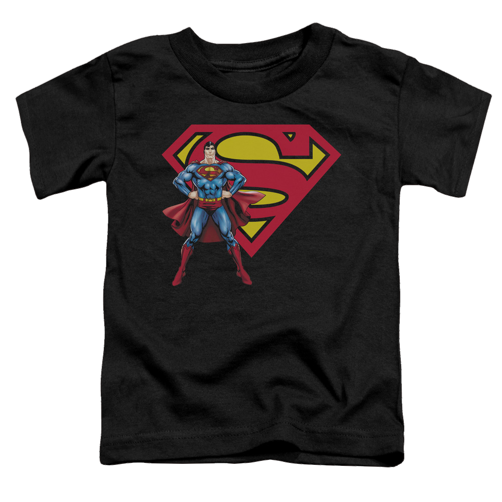 Superman Superman & Logo - Toddler T-Shirt Toddler T-Shirt Superman