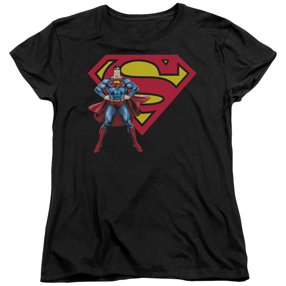 Superman Superman & Logo - Women's T-Shirt Women's T-Shirt Superman