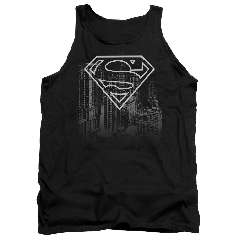 Superman Skyline - Men's Tank Top Men's Tank Superman