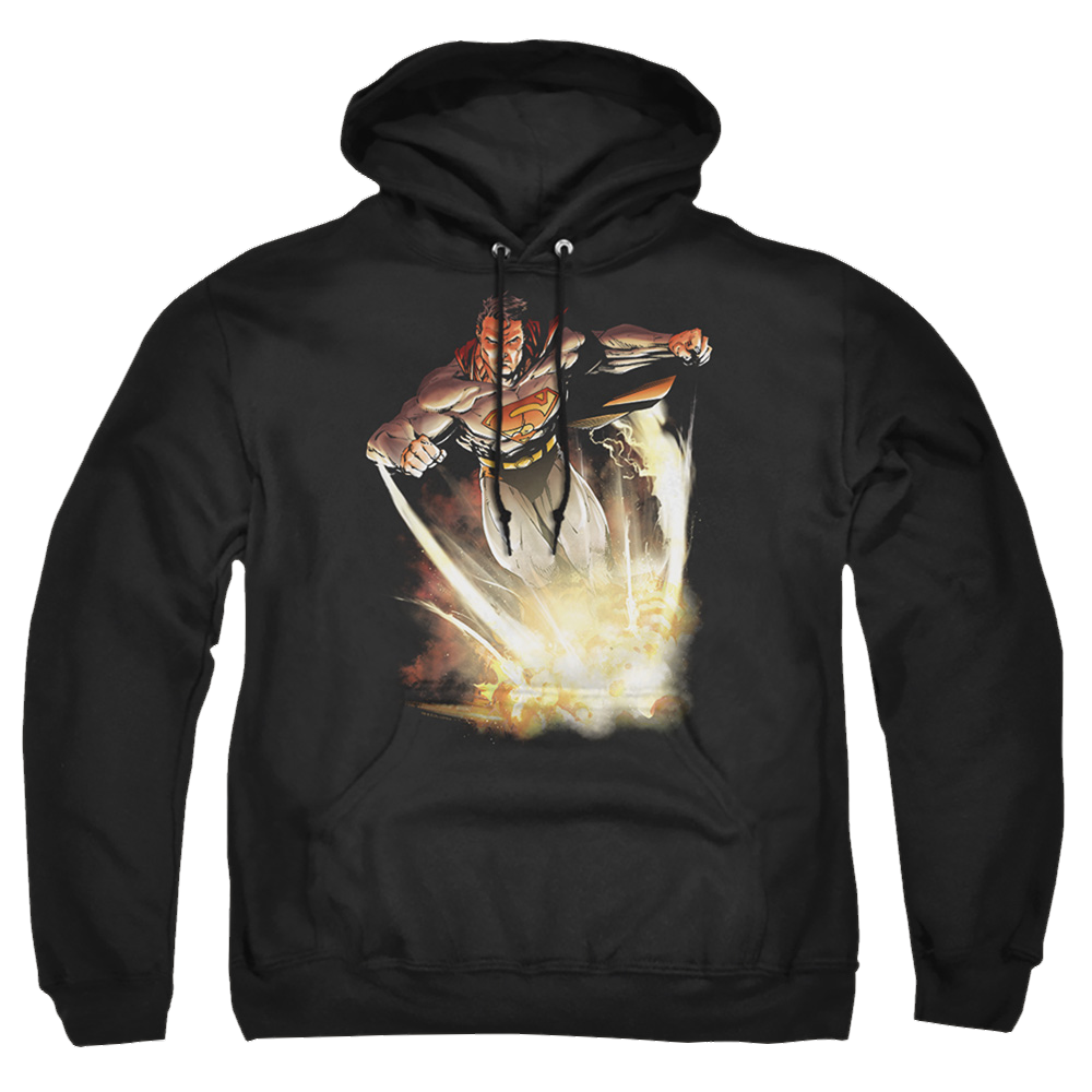Superman Explosive - Pullover Hoodie Pullover Hoodie Superman