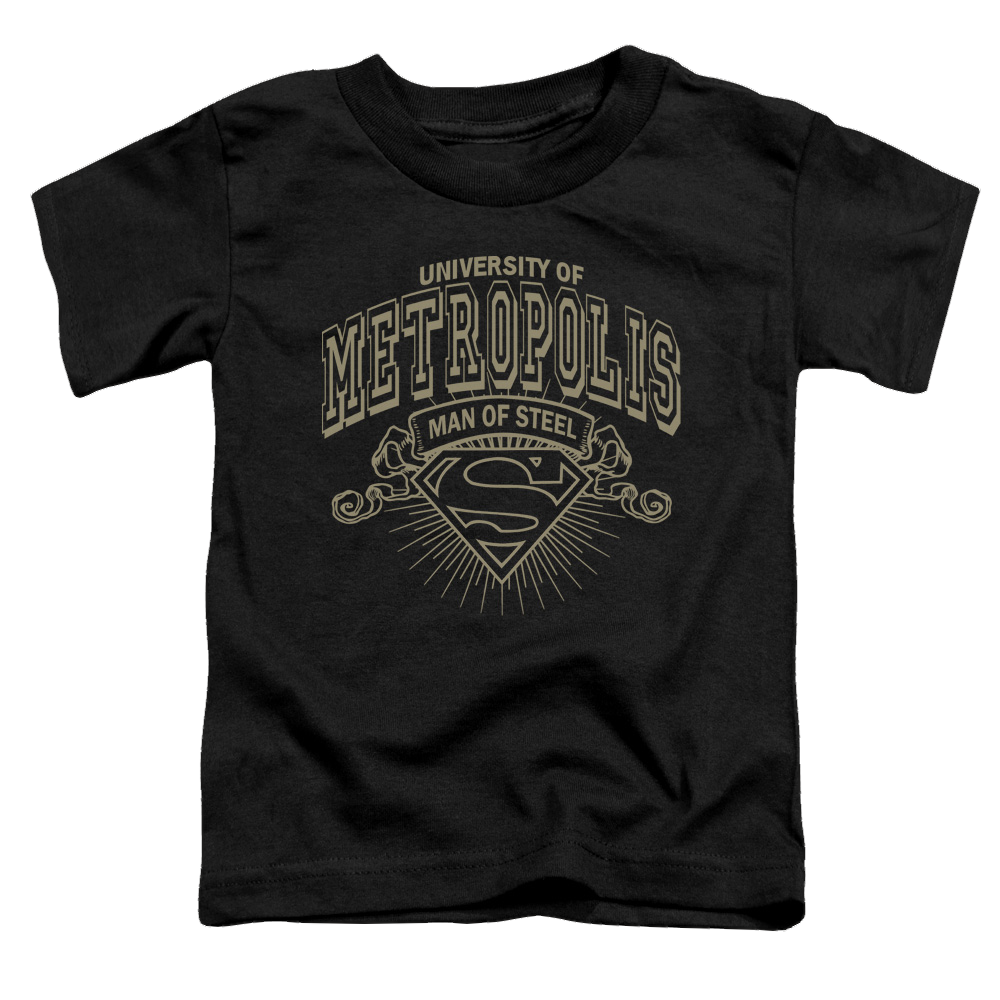 Superman University Of Metropolis - Toddler T-Shirt Toddler T-Shirt Superman