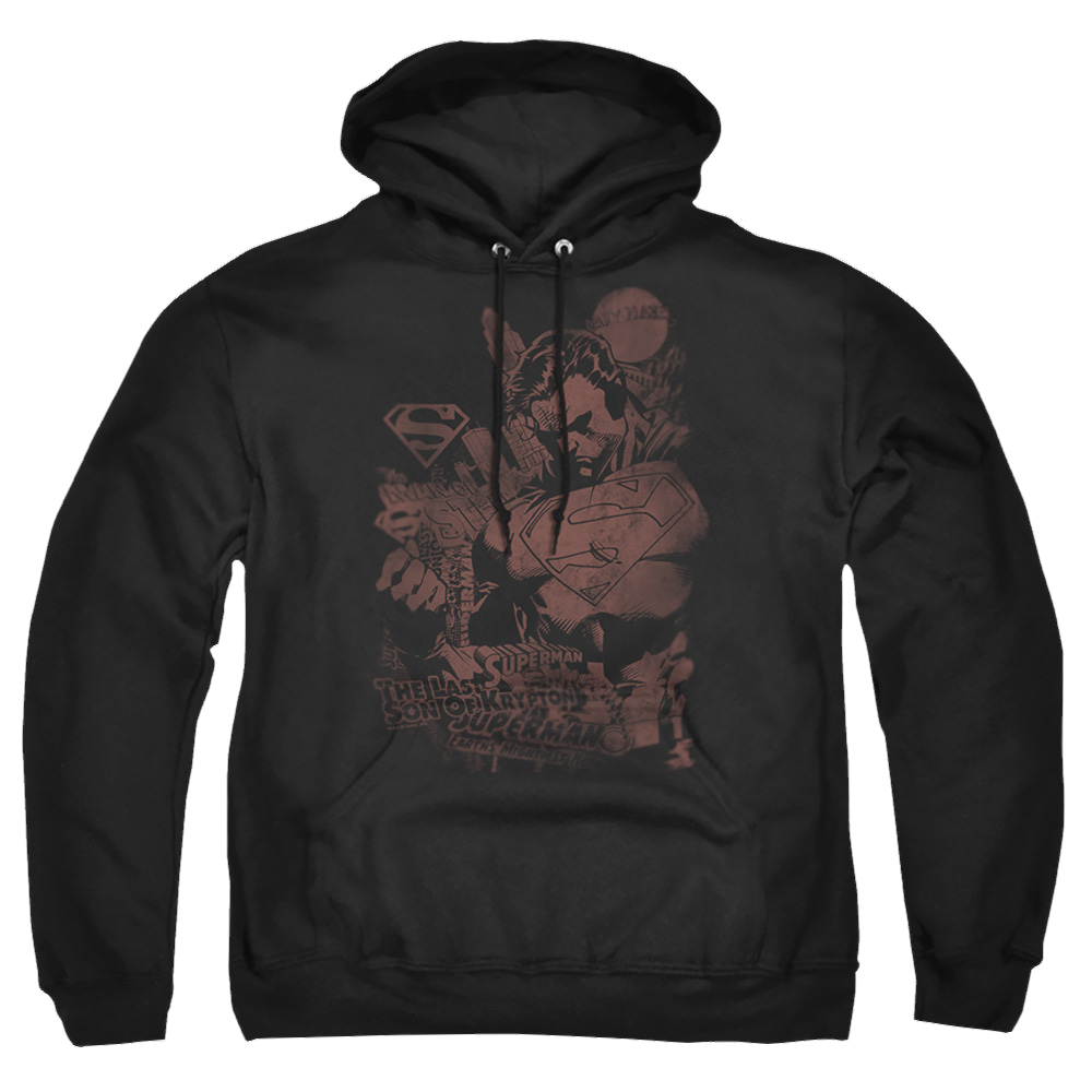 Superman Somber Power - Pullover Hoodie Pullover Hoodie Superman
