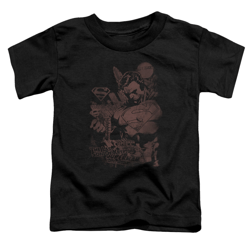 Superman Somber Power - Toddler T-Shirt Toddler T-Shirt Superman