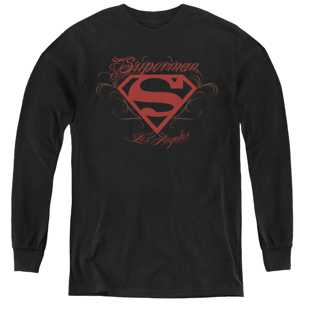 Superman La - Youth Long Sleeve T-Shirt Youth Long Sleeve T-Shirt Superman