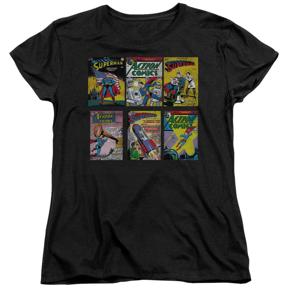 Superman Sm Covers - Women's T-Shirt Women's T-Shirt Superman