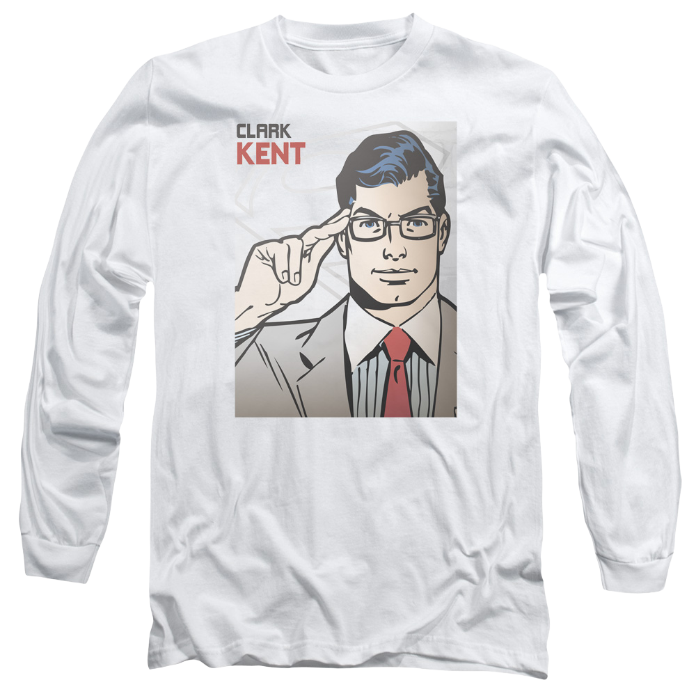 Superman Clark Kent Cover - Men's Long Sleeve T-Shirt Men's Long Sleeve T-Shirt Superman