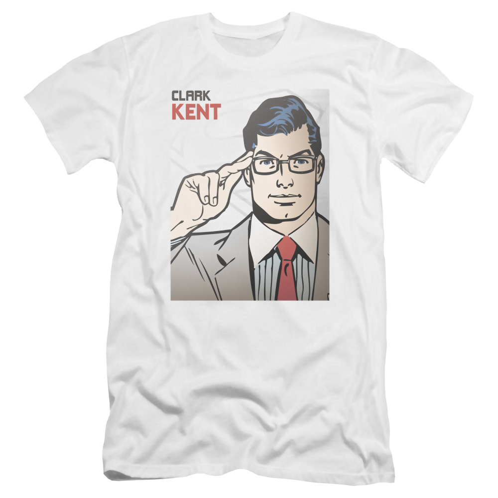 Superman Clark Kent Cover - Men's Premium Slim Fit T-Shirt Men's Premium Slim Fit T-Shirt Superman