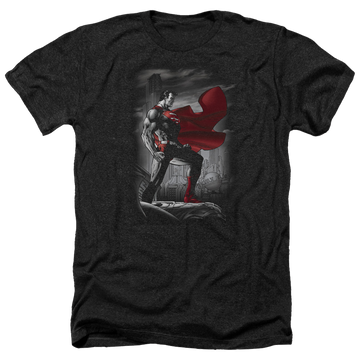 Superman Metropolis Guardian - Men's Heather T-Shirt Men's Heather T-Shirt Superman