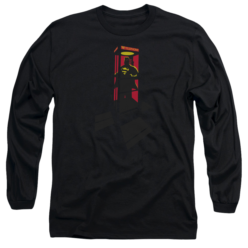 Superman Super Booth - Men's Long Sleeve T-Shirt Men's Long Sleeve T-Shirt Superman