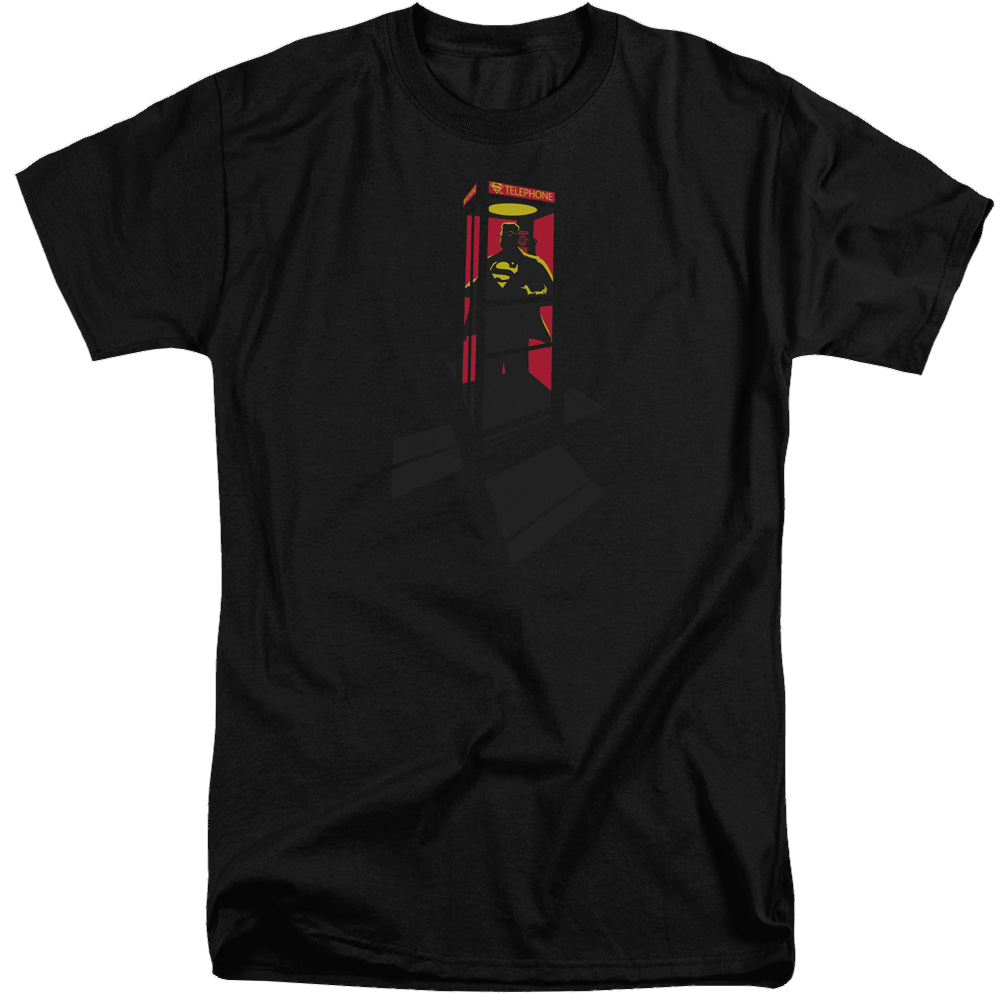Superman Super Booth - Men's Tall Fit T-Shirt Men's Tall Fit T-Shirt Superman