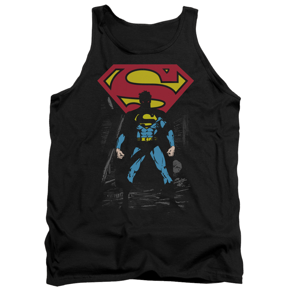 Superman Dark Alley - Men's Tank Top Men's Tank Superman