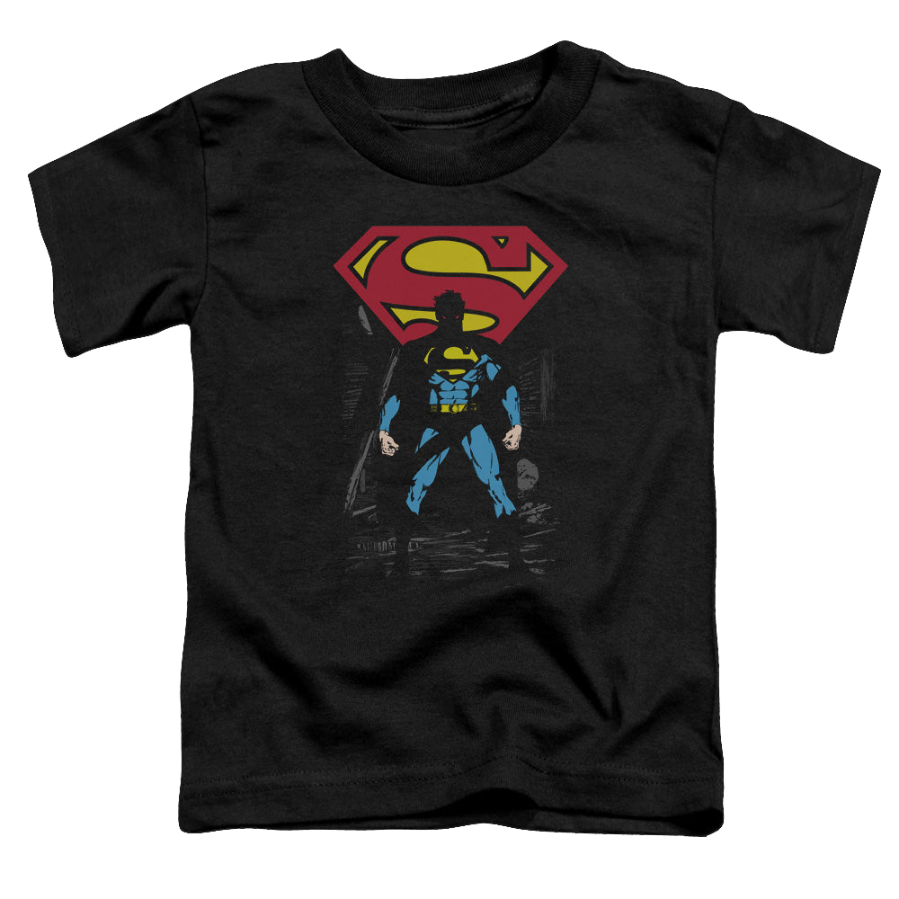 Superman Dark Alley - Toddler T-Shirt Toddler T-Shirt Superman