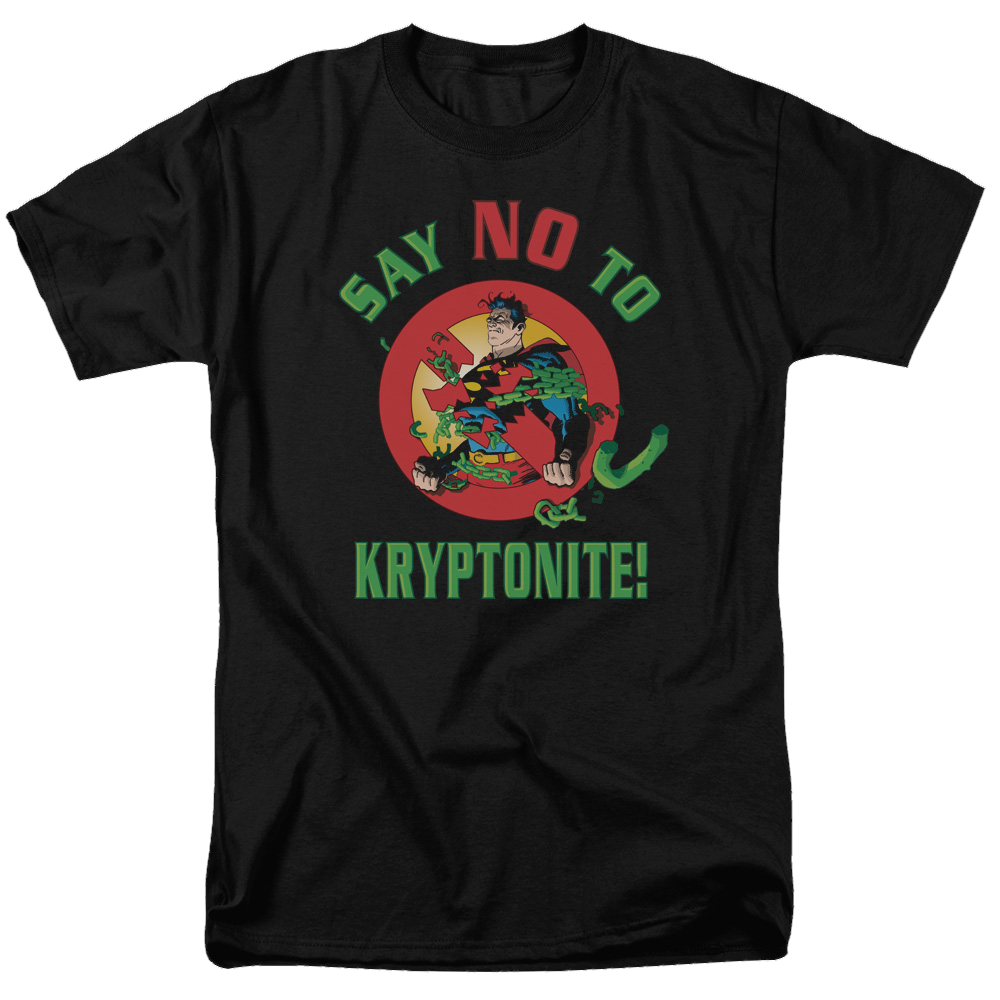 Superman Say No To Kryptonite - Men's Regular Fit T-Shirt Men's Regular Fit T-Shirt Superman