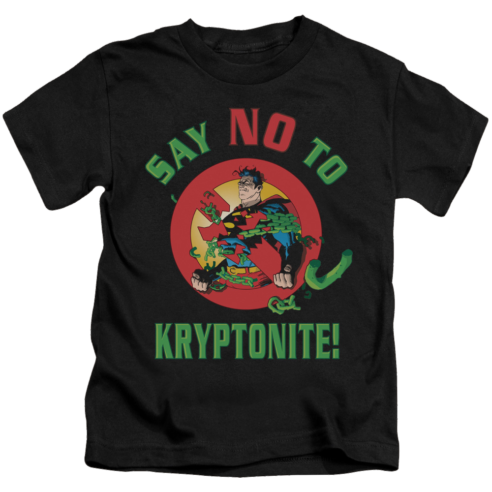 Superman Say No To Kryptonite - Kid's T-Shirt Kid's T-Shirt (Ages 4-7) Superman