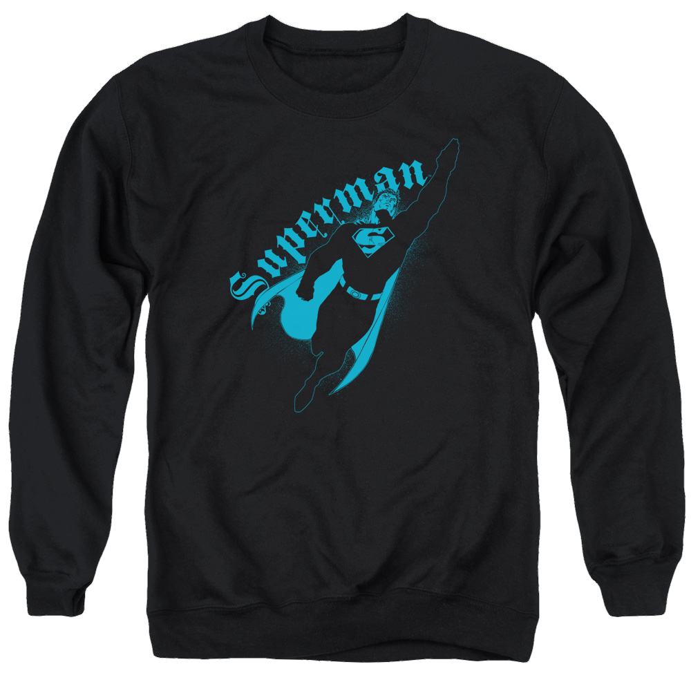 Superman Darkness - Men's Crewneck Sweatshirt Men's Crewneck Sweatshirt Superman