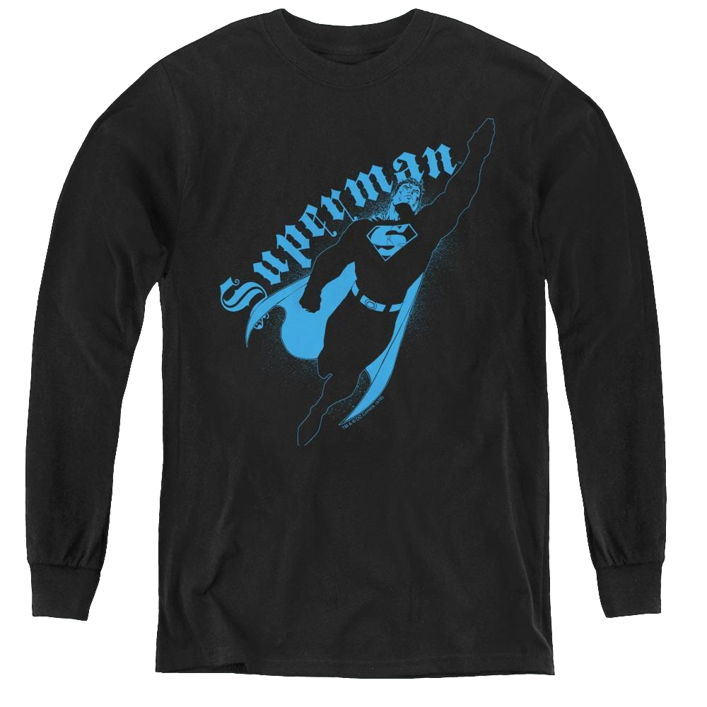 Superman Darkness - Youth Long Sleeve T-Shirt Youth Long Sleeve T-Shirt Superman