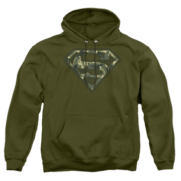 Superman Super Camo - Pullover Hoodie Pullover Hoodie Superman