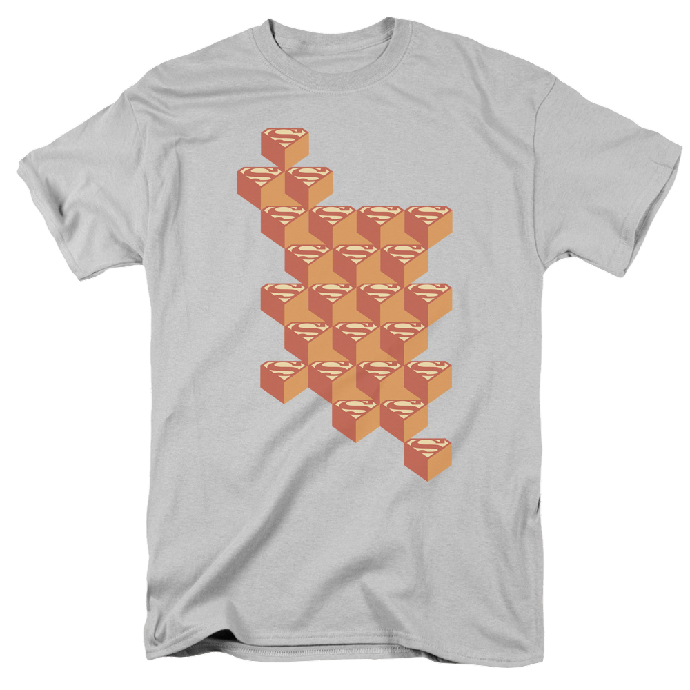 Superman Geo Blocks - Men's Regular Fit T-Shirt Men's Regular Fit T-Shirt Superman
