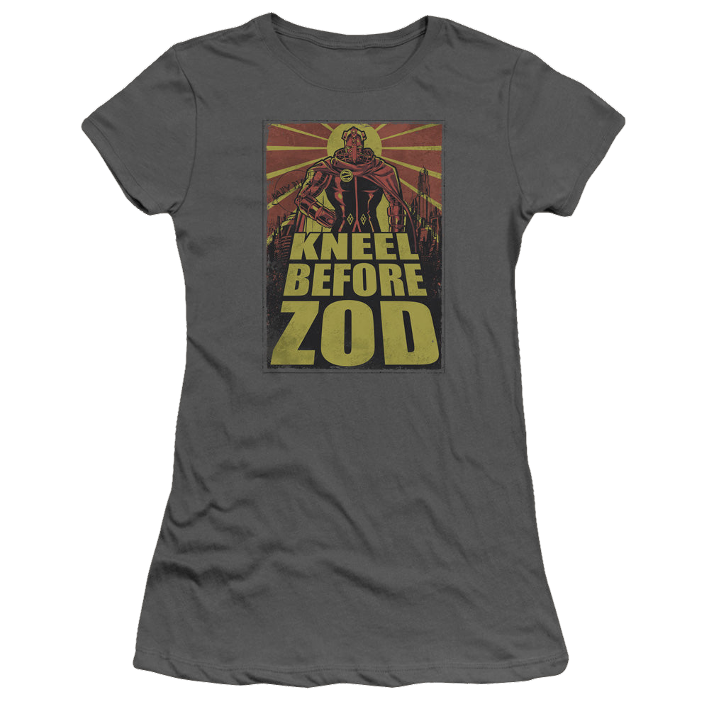 Superman Zod Poster - Juniors T-Shirt Juniors T-Shirt Superman