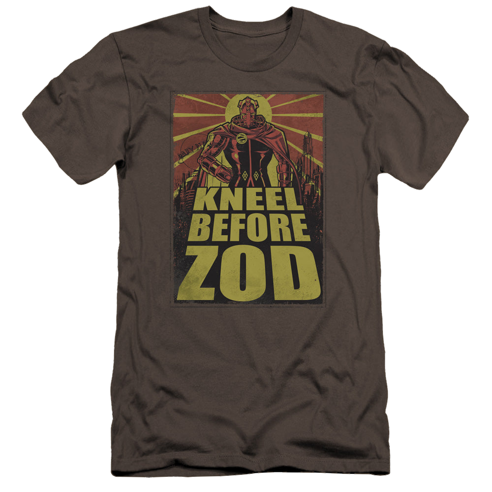 Superman Zod Poster - Men's Premium Slim Fit T-Shirt Men's Premium Slim Fit T-Shirt Superman