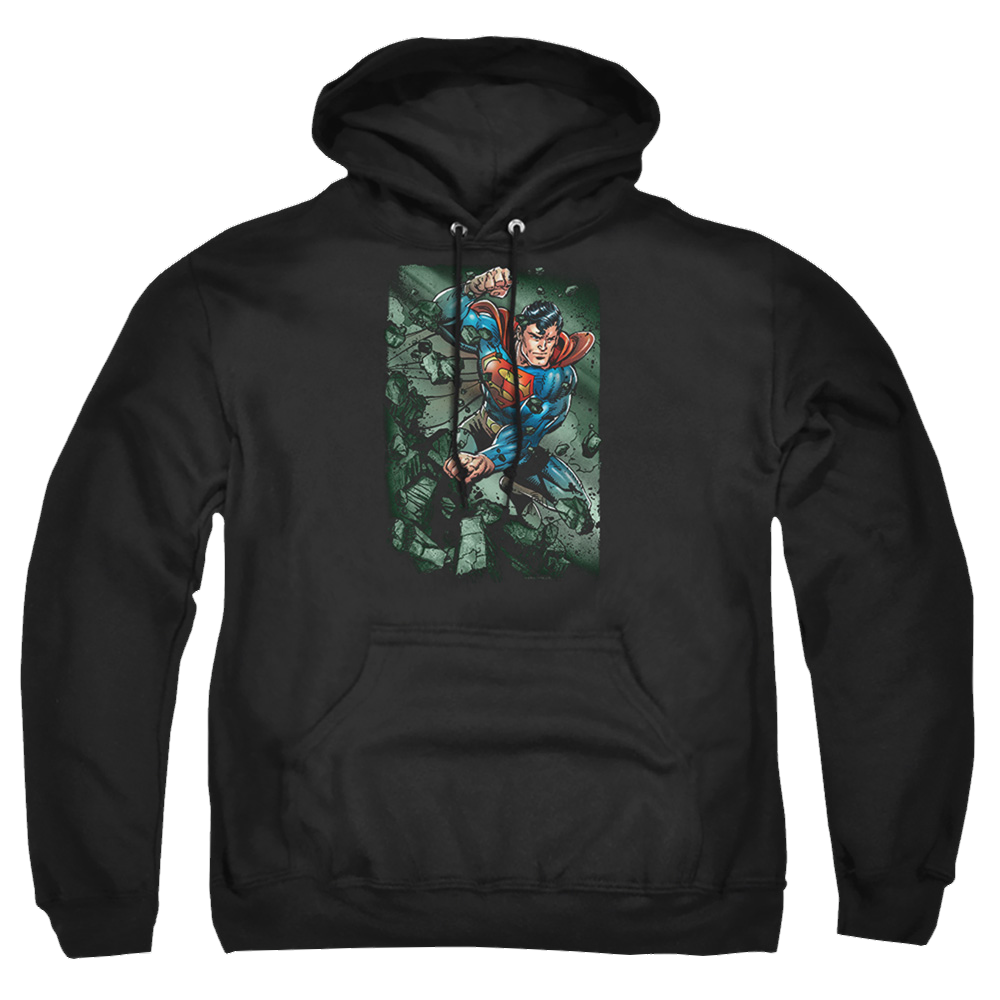 Superman Indestructible - Pullover Hoodie Pullover Hoodie Superman
