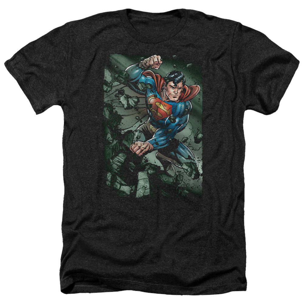 Superman Indestructible - Men's Heather T-Shirt Men's Heather T-Shirt Superman