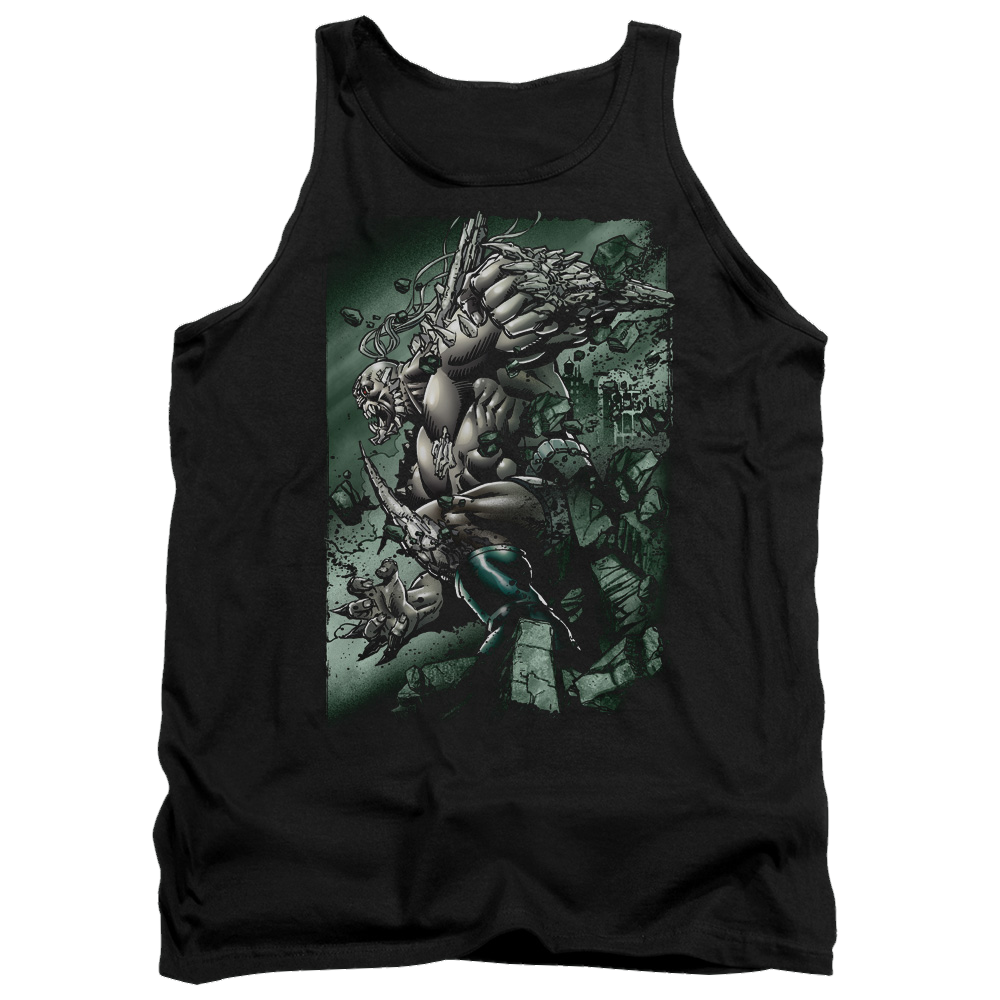 Superman Doomsday Destruction - Men's Tank Top Men's Tank Superman