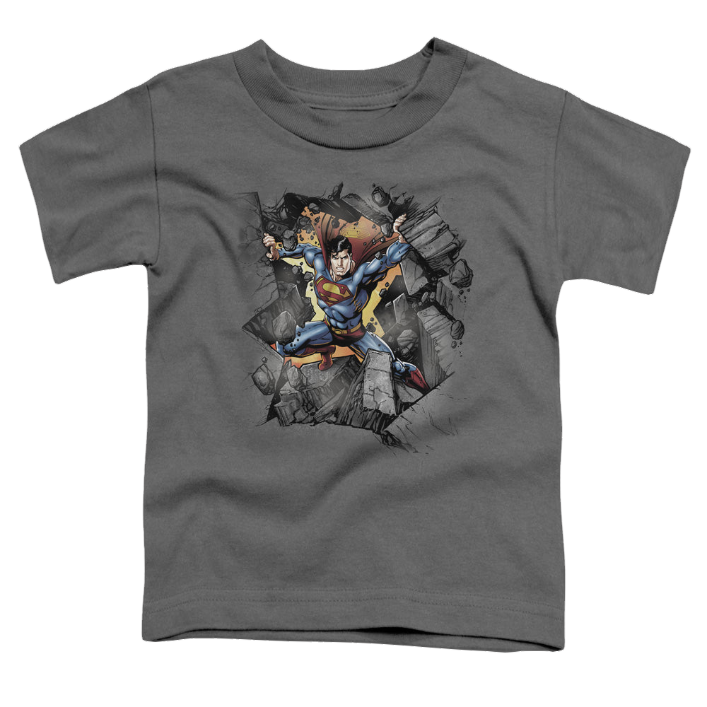 Superman Break On Through - Toddler T-Shirt Toddler T-Shirt Superman