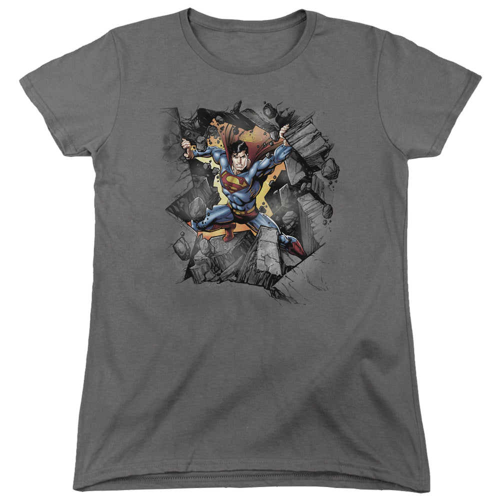 Superman Break On Through - Women's T-Shirt Women's T-Shirt Superman