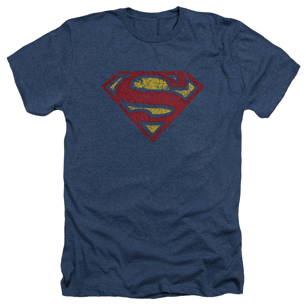Superman Crackle S - Men's Heather T-Shirt Men's Heather T-Shirt Superman