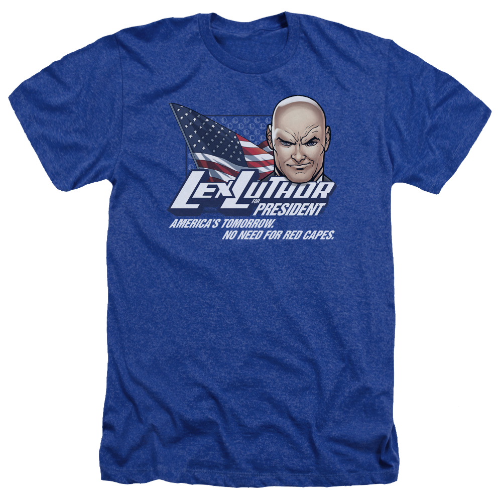 Superman Lex For President - Men's Heather T-Shirt Men's Heather T-Shirt Superman