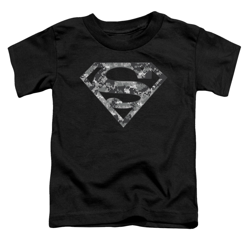 Superman Urban Camo Shield - Toddler T-Shirt Toddler T-Shirt Superman