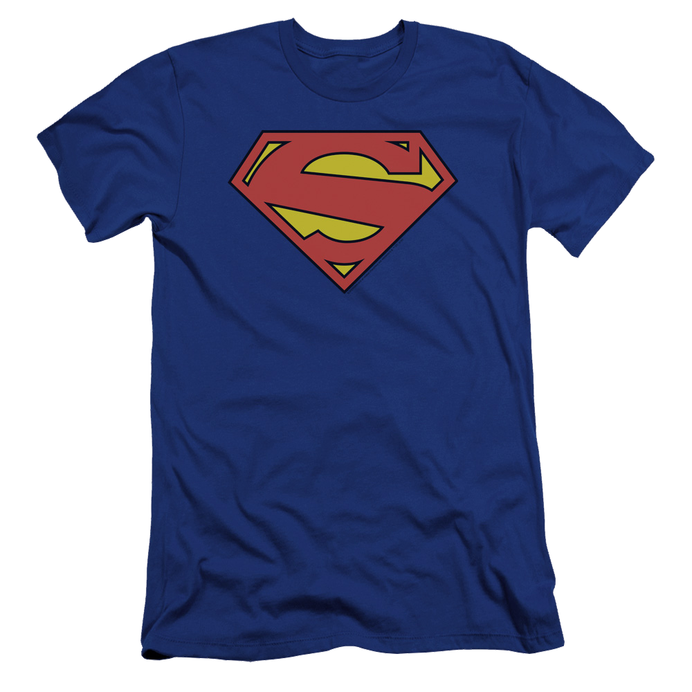 Superman New 52 Shield - Men's Premium Slim Fit T-Shirt Men's Premium Slim Fit T-Shirt Superman