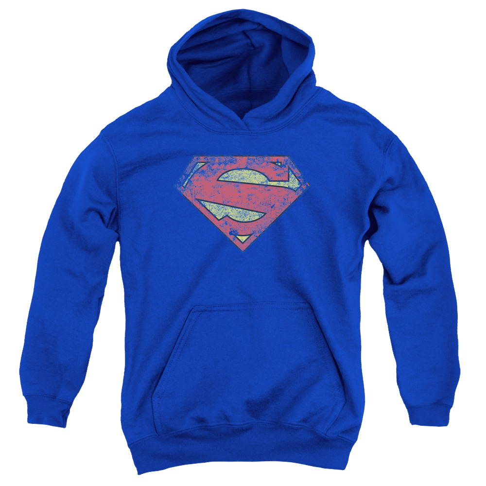 Superman New 52 Shield - Youth Hoodie Youth Hoodie (Ages 8-12) Superman