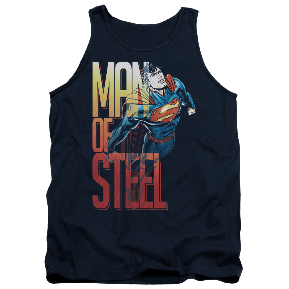 Superman Steel Flight - Men's Tank Top Men's Tank Superman