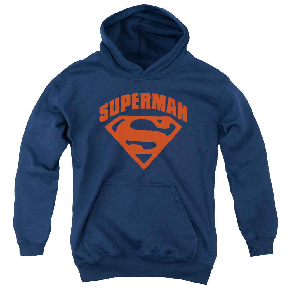 Superman Super Shield - Youth Hoodie Youth Hoodie (Ages 8-12) Superman