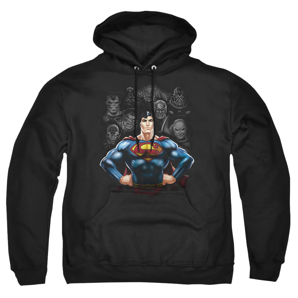 Superman Villains - Pullover Hoodie Pullover Hoodie Superman