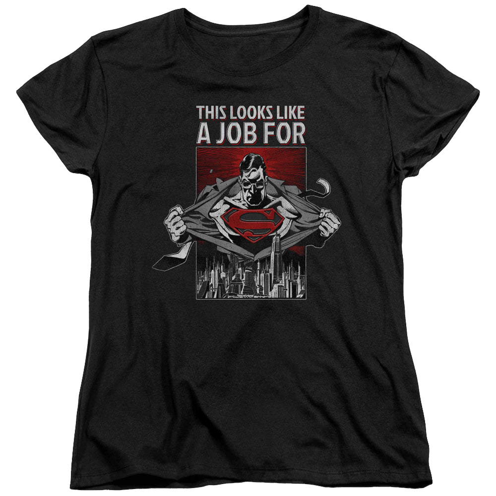 Superman Watchful Eye - Women's T-Shirt Women's T-Shirt Superman