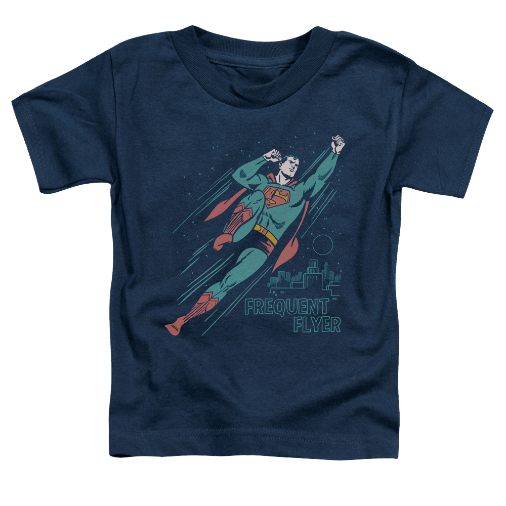 Superman Frequent Flyer - Toddler T-Shirt Toddler T-Shirt Superman