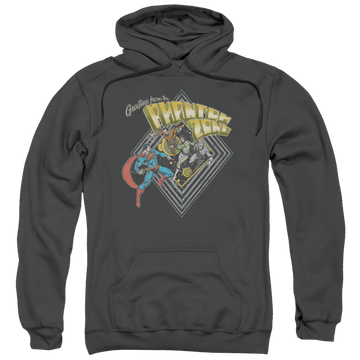 Superman Zod Greetings - Pullover Hoodie Pullover Hoodie Superman